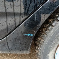 Заднее левое крыло