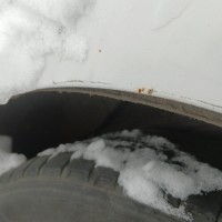 Заднее левое крыло