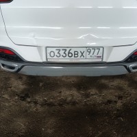 Задний бампер