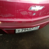 Задний бампер