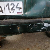 Задний бампер