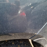 Заднее левое крыло