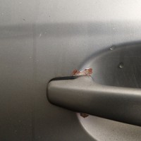 Задняя левая дверь