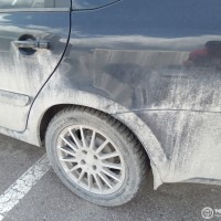 Заднее левое крыло