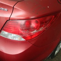 Правый задний фонарь