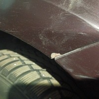 Переднее правое крыло