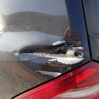 Заднее левое крыло