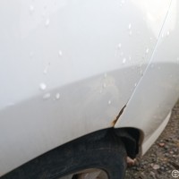 Заднее левое крыло