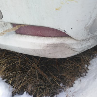 Задний бампер