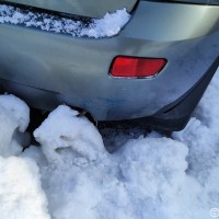 Задний бампер