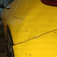 Заднее левое крыло