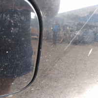 Заднее левое крыло