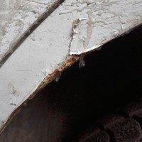 Заднее левое крыло