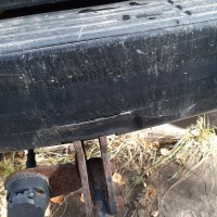 Задний бампер