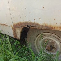 Заднее левое крыло