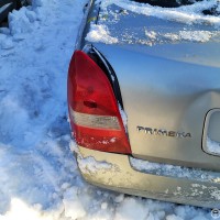 Левый задний фонарь