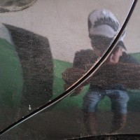 Задняя левая дверь