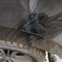 Заднее левое крыло