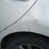 Заднее левое крыло