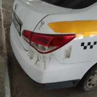 Правый задний фонарь