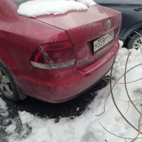 Задний бампер