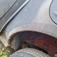 Заднее левое крыло