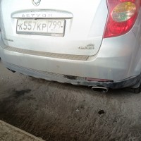 Задний бампер