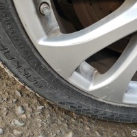 Переднее левое колесо