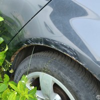 Заднее левое крыло