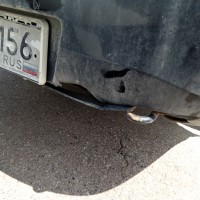 Задний бампер