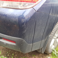 Задний бампер