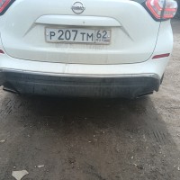 Задний бампер