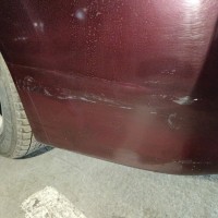 Задний бампер