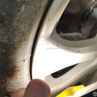 Заднее правое колесо