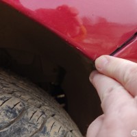 Переднее правое крыло