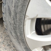 Заднее левое колесо