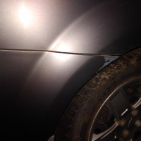 Задний бампер