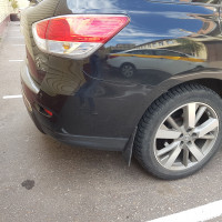 Задний бампер