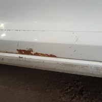 Задняя левая дверь