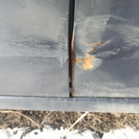 Задняя левая дверь