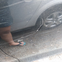 Задняя левая дверь