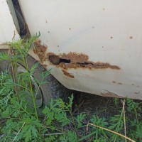 Переднее левое крыло