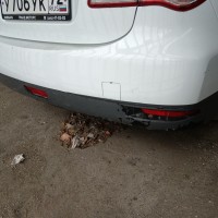 Задний бампер