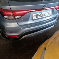 Задний бампер