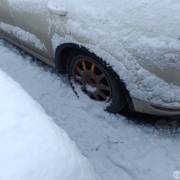 Заднее левое колесо