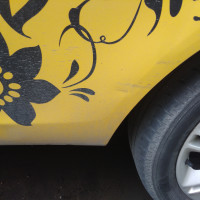 Заднее левое крыло