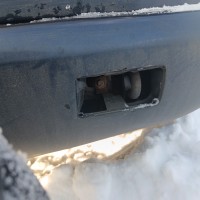 Задний бампер