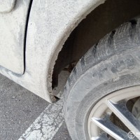 Заднее левое крыло