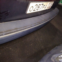 Задний бампер