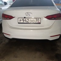 Задний бампер